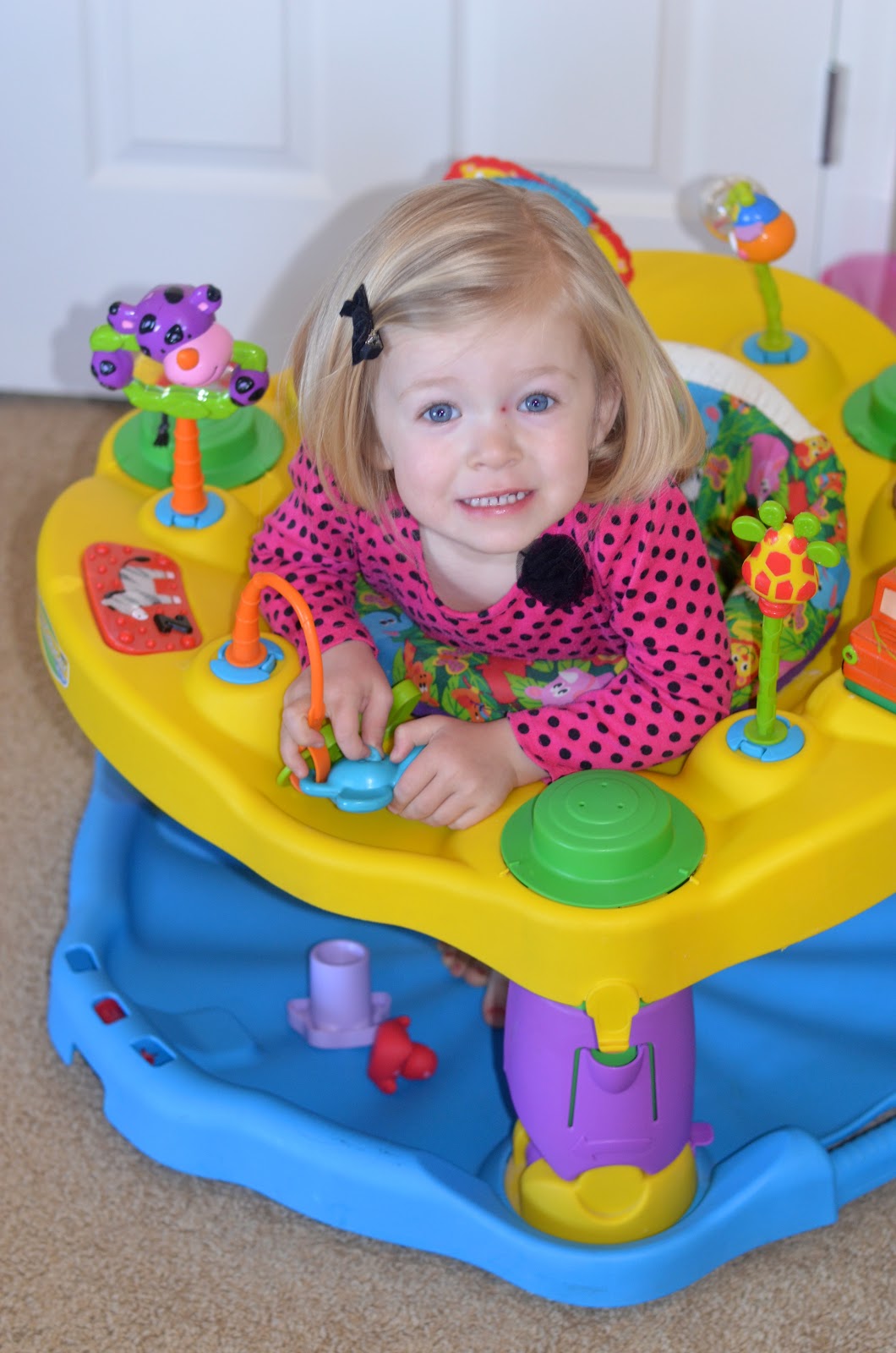 Wolgablog Exersaucer Fun