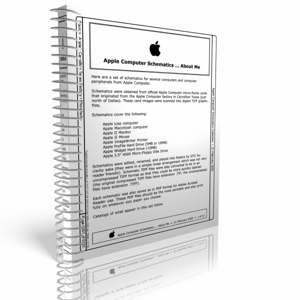 Esquema Elétrico: Apple Computer Schematics Collection