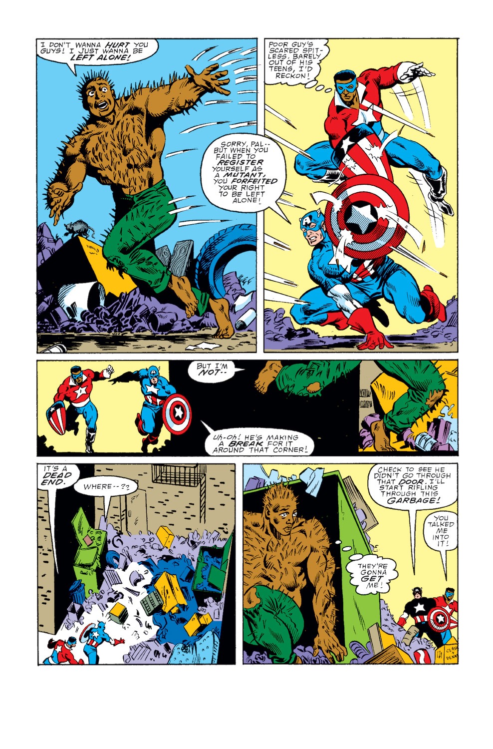 Read online Captain America (1968) comic -  Issue #343 - 3