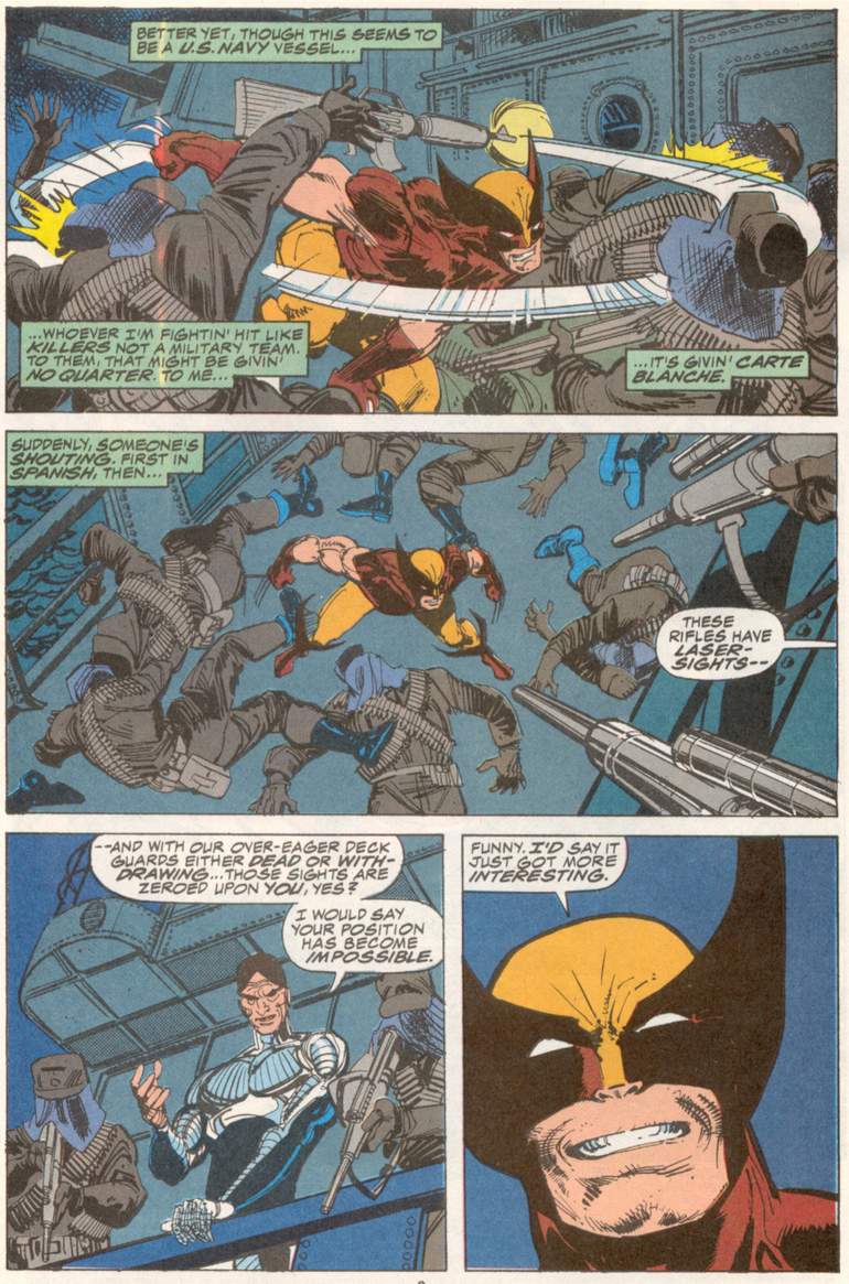 Read online Wolverine (1988) comic -  Issue #18 - 3