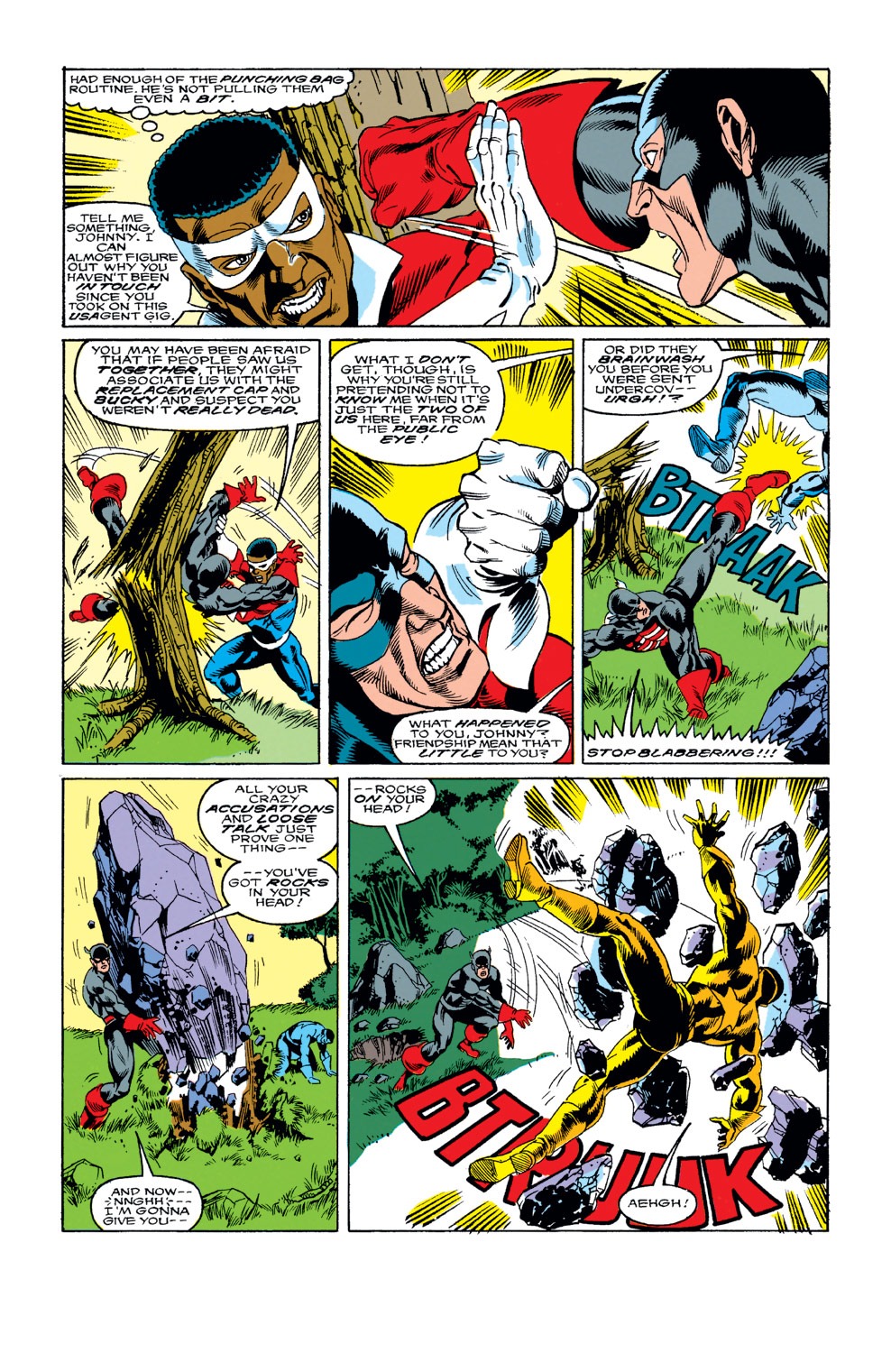 Read online Captain America (1968) comic -  Issue #373 - 21