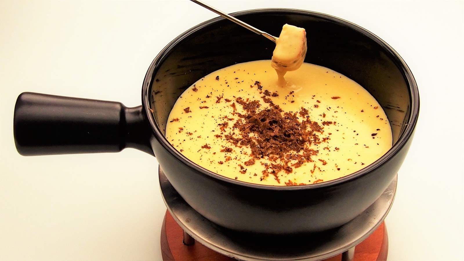 Comté fondue with black truffle Kitchen Exile