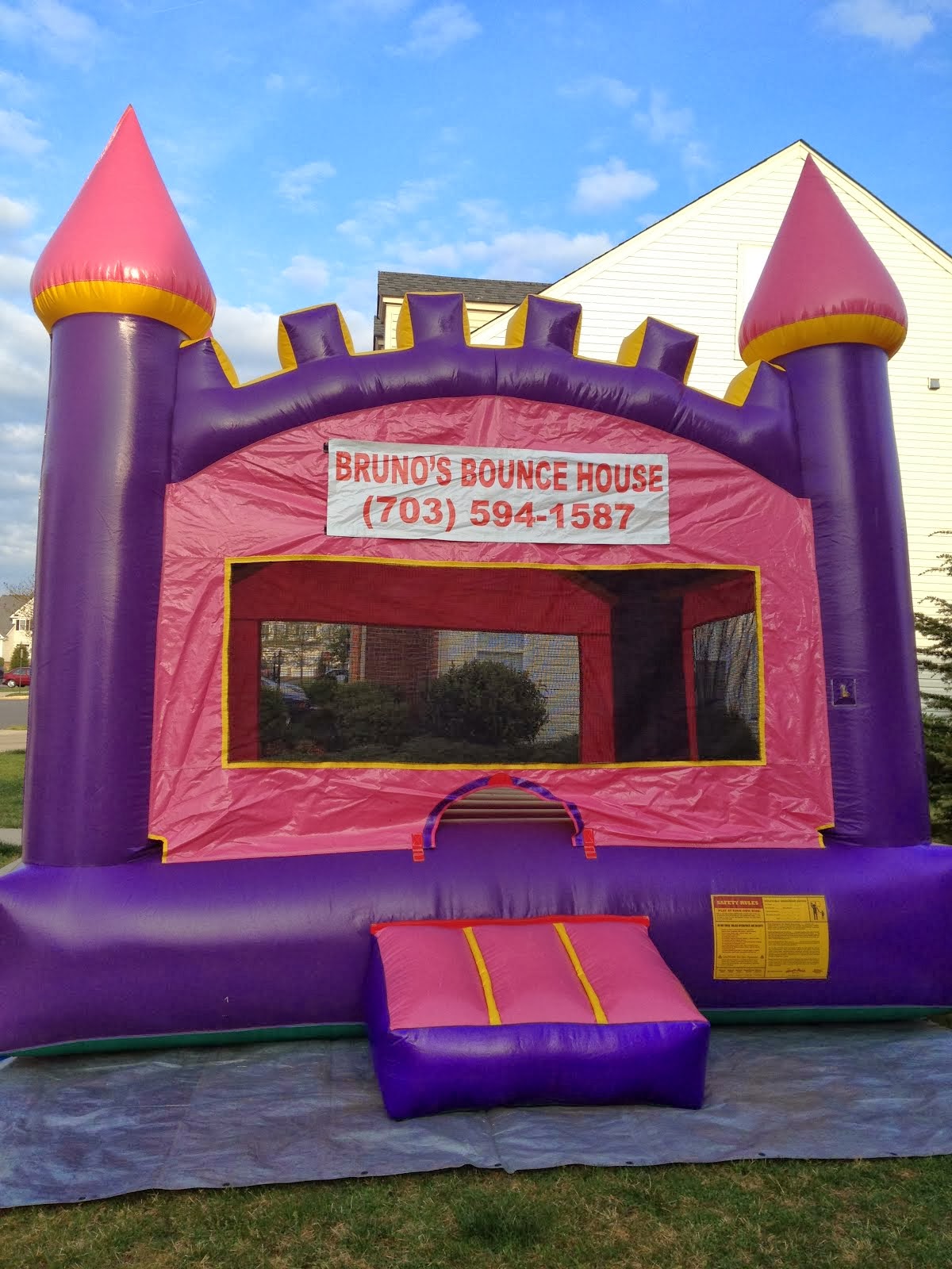 Ashburn, Va Bounce House Rental Bruno's Bounce House 7035941587