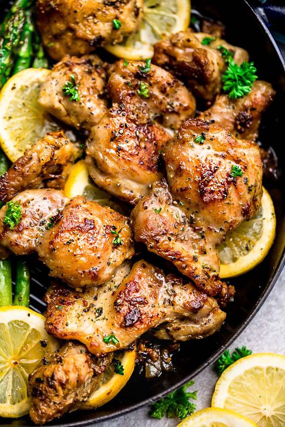 Instant Pot Lemon Garlic Chicken