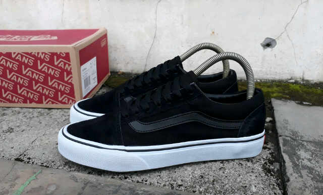 vans old skool black dope