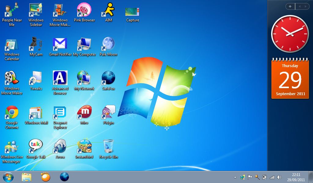 Andrea Sites. How to get the Vista sidebar back in Windows 7.
