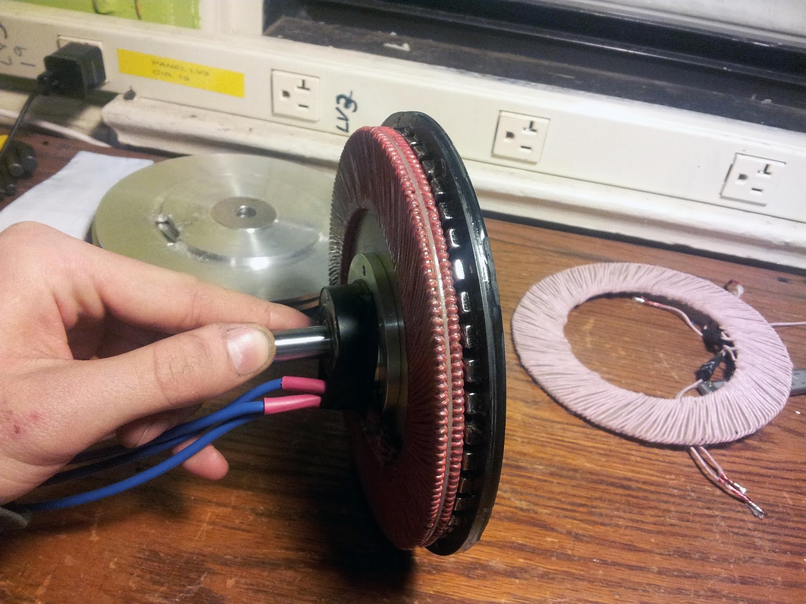 BuildIts in Progress Coreless Axial Flux Motors