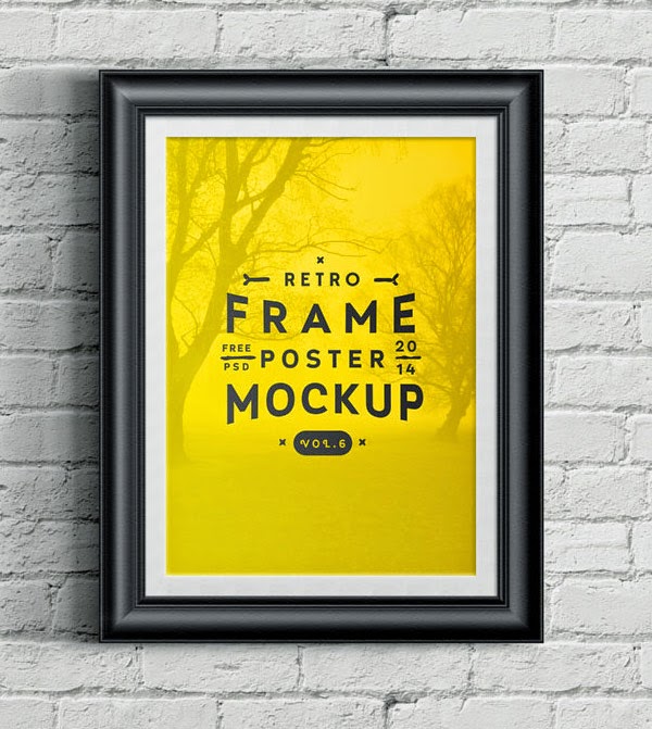 Download Poster Mockup Terbaru Gratis - PSD POSTER FRAME MOCKUP BY PIXEDEN