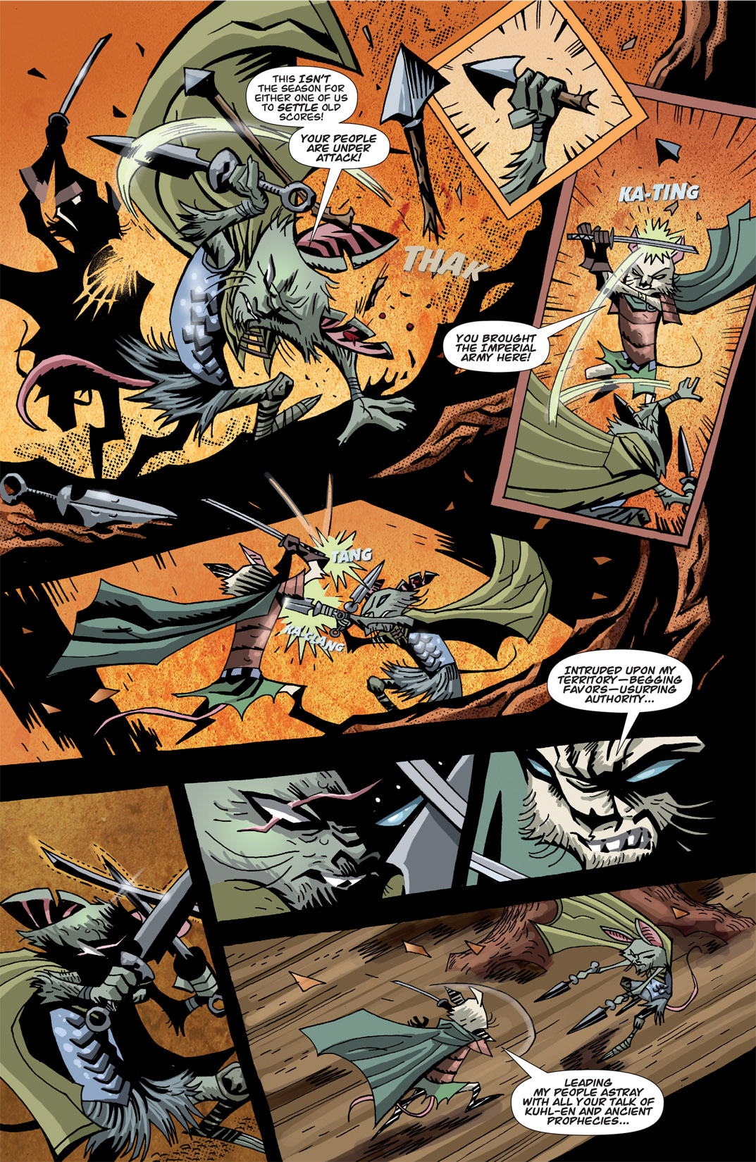 Read online The Mice Templar Volume 3: A Midwinter Night's Dream comic -  Issue #2 - 6