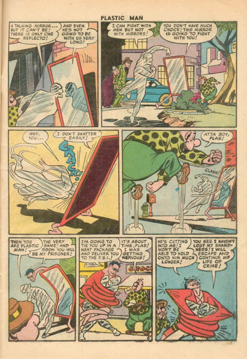 Read online Plastic Man (1943) comic -  Issue #63 - 31