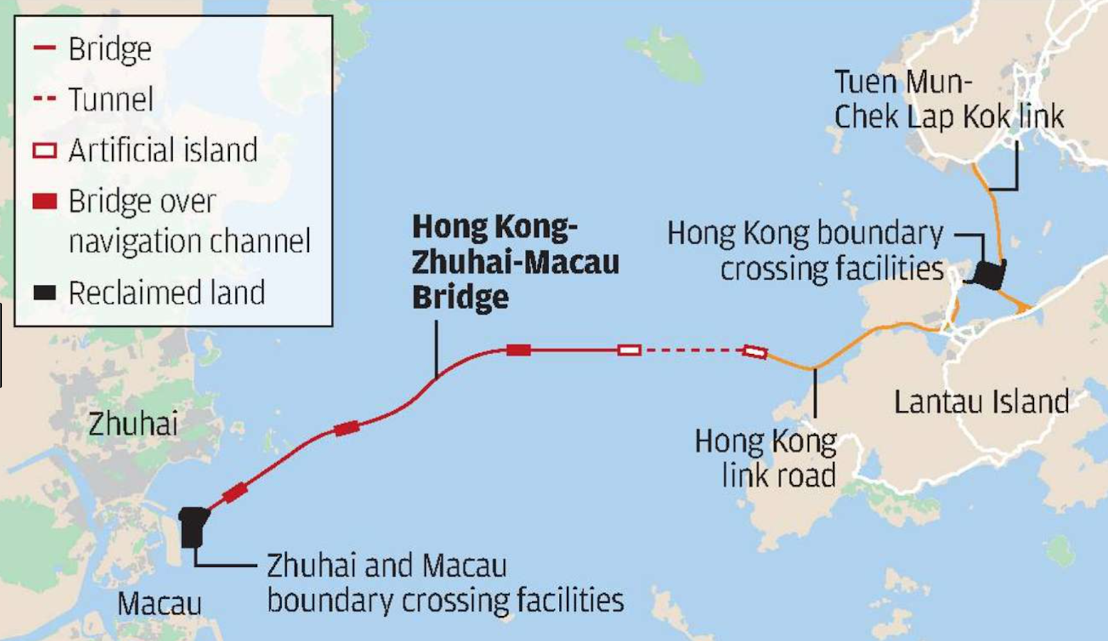 Bridge Of The Week Hong Kong Zhuhai Macau Bridge