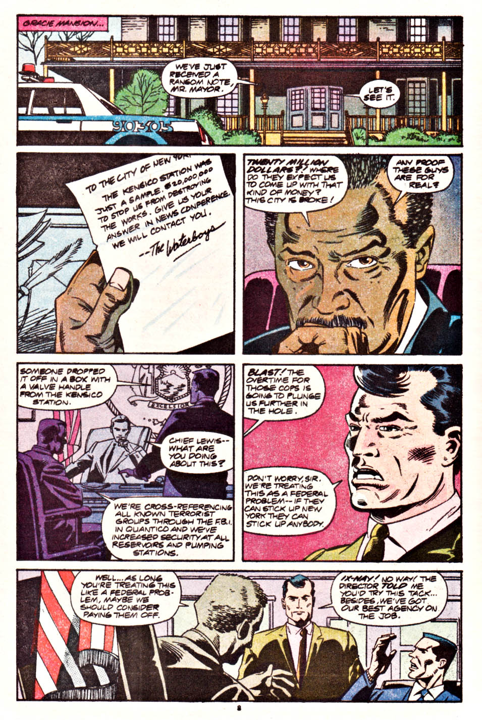 Read online The Punisher (1987) comic -  Issue #41 - Should a Gentleman offer a Tiparillo to a Lady - 7