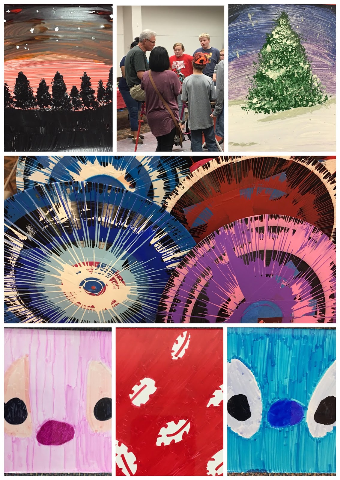 Lubbock Public Library's Teen Blog Spin Art