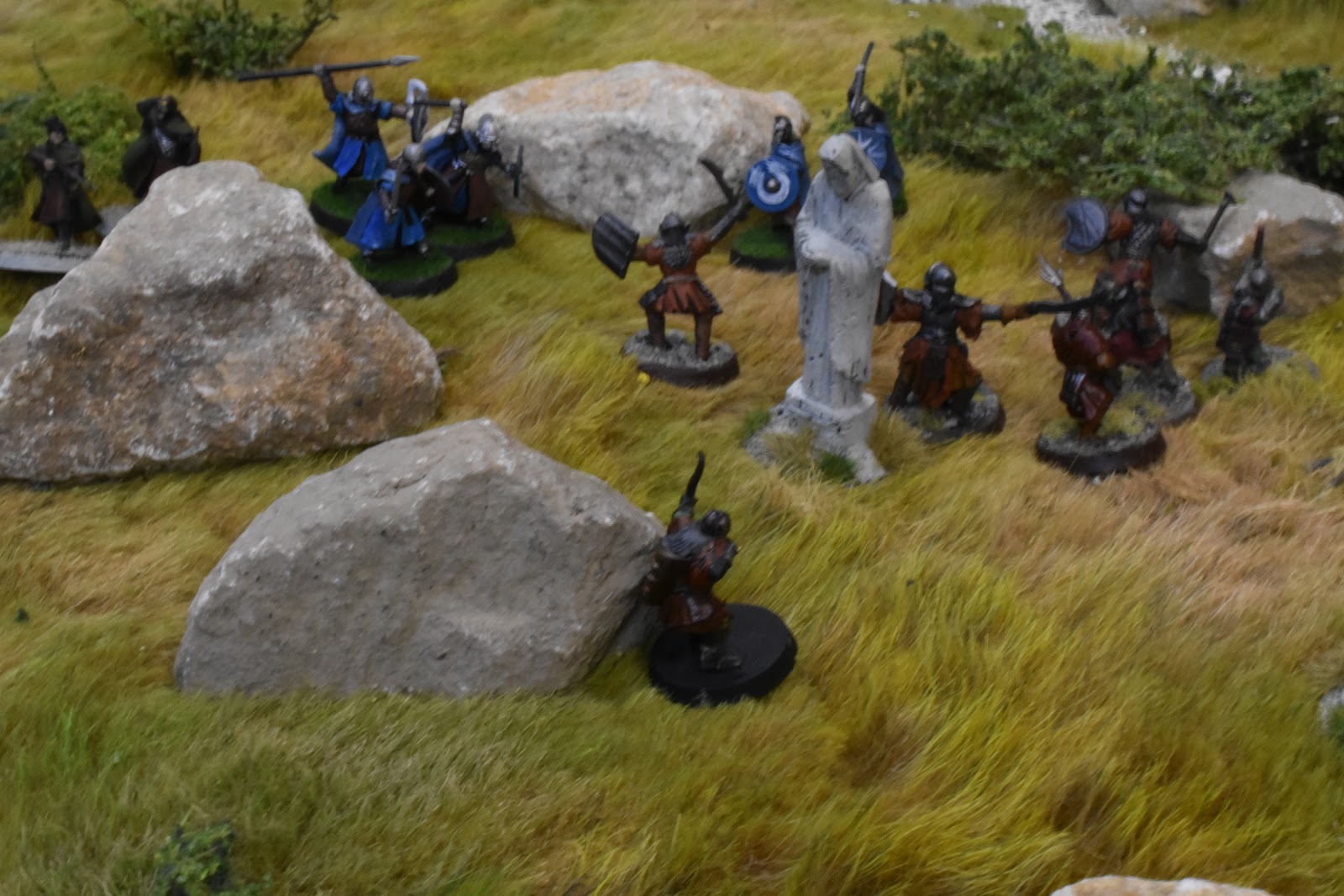 Miniature Wargaming with Spudnick AAR Lord of the RingsBattle