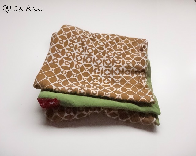 snood, bufanda circular con camisetas recicladas