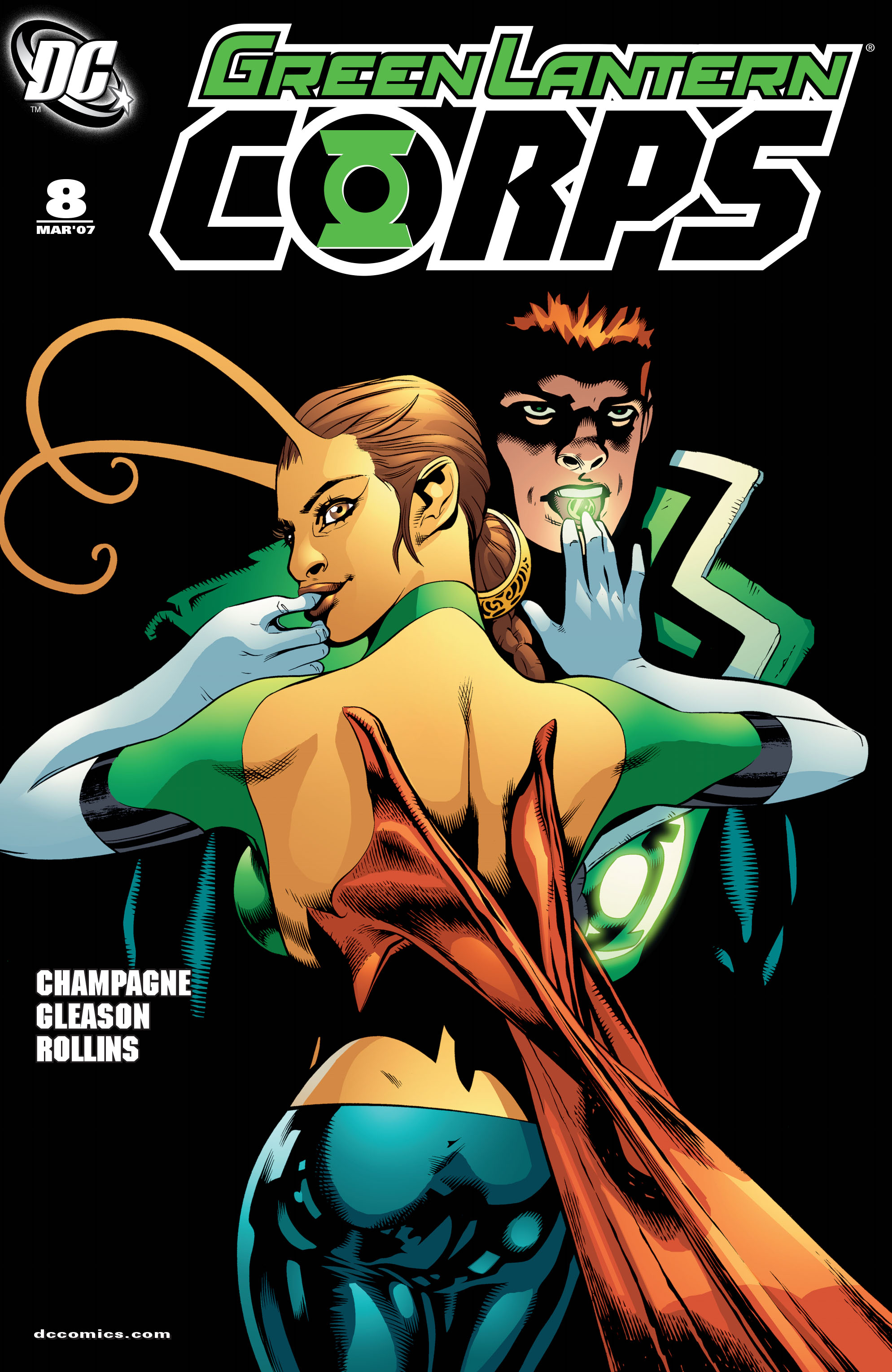 Read online Green Lantern Corps (2006) comic -  Issue #8 - 1