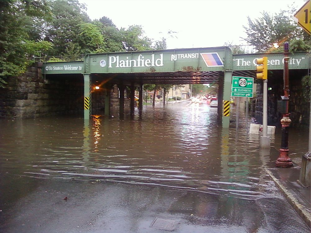 PLAINFIELD TODAY Downtown flooding Monday