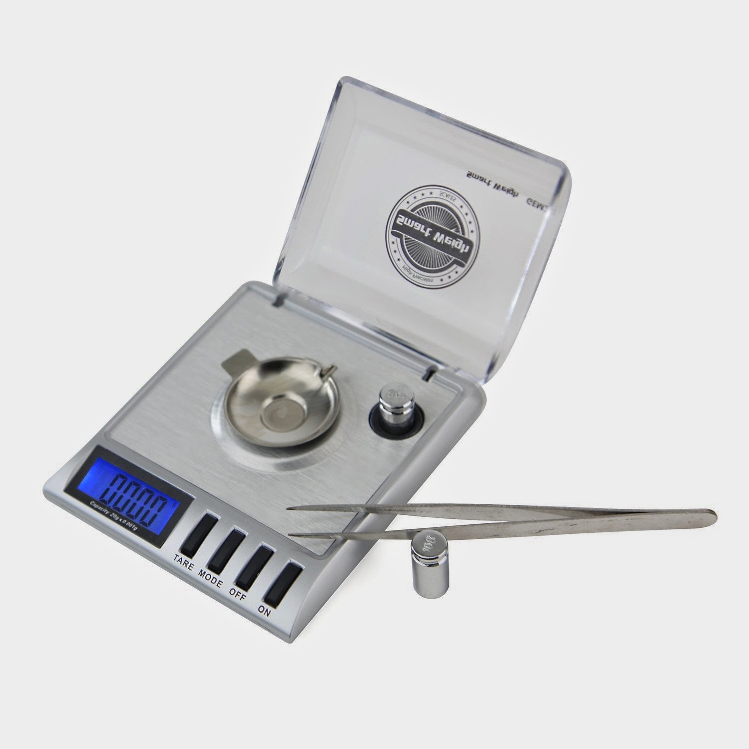 New Age Mama Smart Weigh GEM20 High Precision Digital Milligram Scale