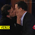 CHarlie Sheen Kisses Jimmy Kimmel Live On T.V.! (VIDEO)