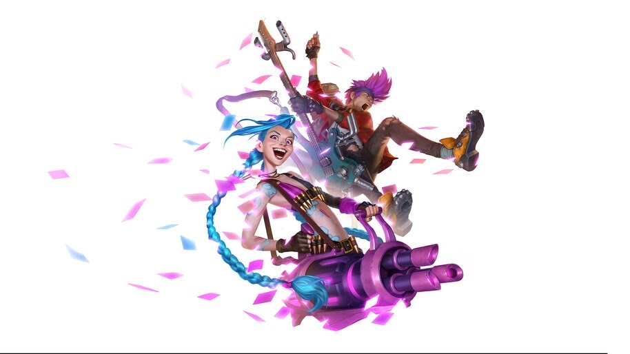 Jinx, LoL, Legends of Runeterra, 4K, #4.1571