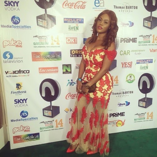 NIGERIAN TOP SECRET: More Photos: Celebs storm Nollywood Movie Awards