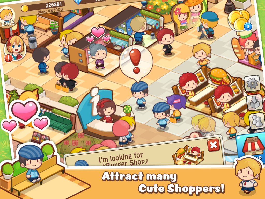 Happy Mall Story MOD APK v1 1 2 (Mod Unlimited Golds and Crystals Happy Mall Story MOD APK v1 1 2 (Mod Unlimited Golds and Crystals