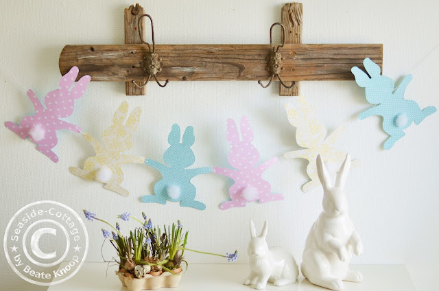 Seaside-Cottage Osterhase DIY