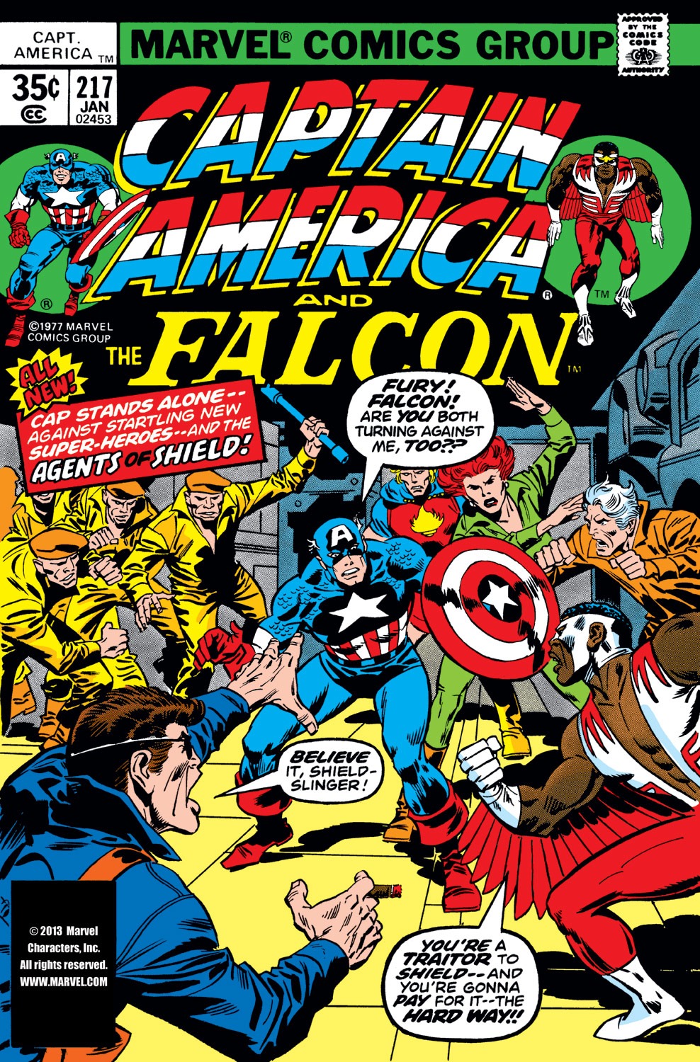 Captain America (1968) Issue #217 #131 - English 1