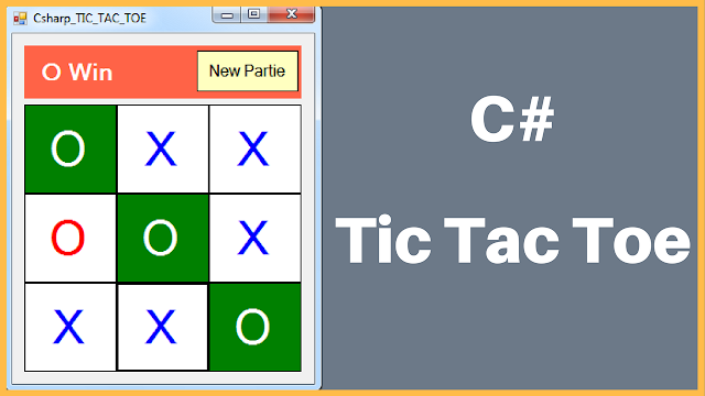 C# TIC-TAC-TOE