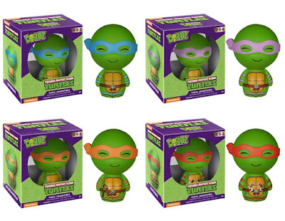 Teenage Mutant Ninja Turtles Dorbz Vinyl Figures Series by Funko x Vinyl Sugar - Leonardo, Donatello, Michaelangelo & Raphael