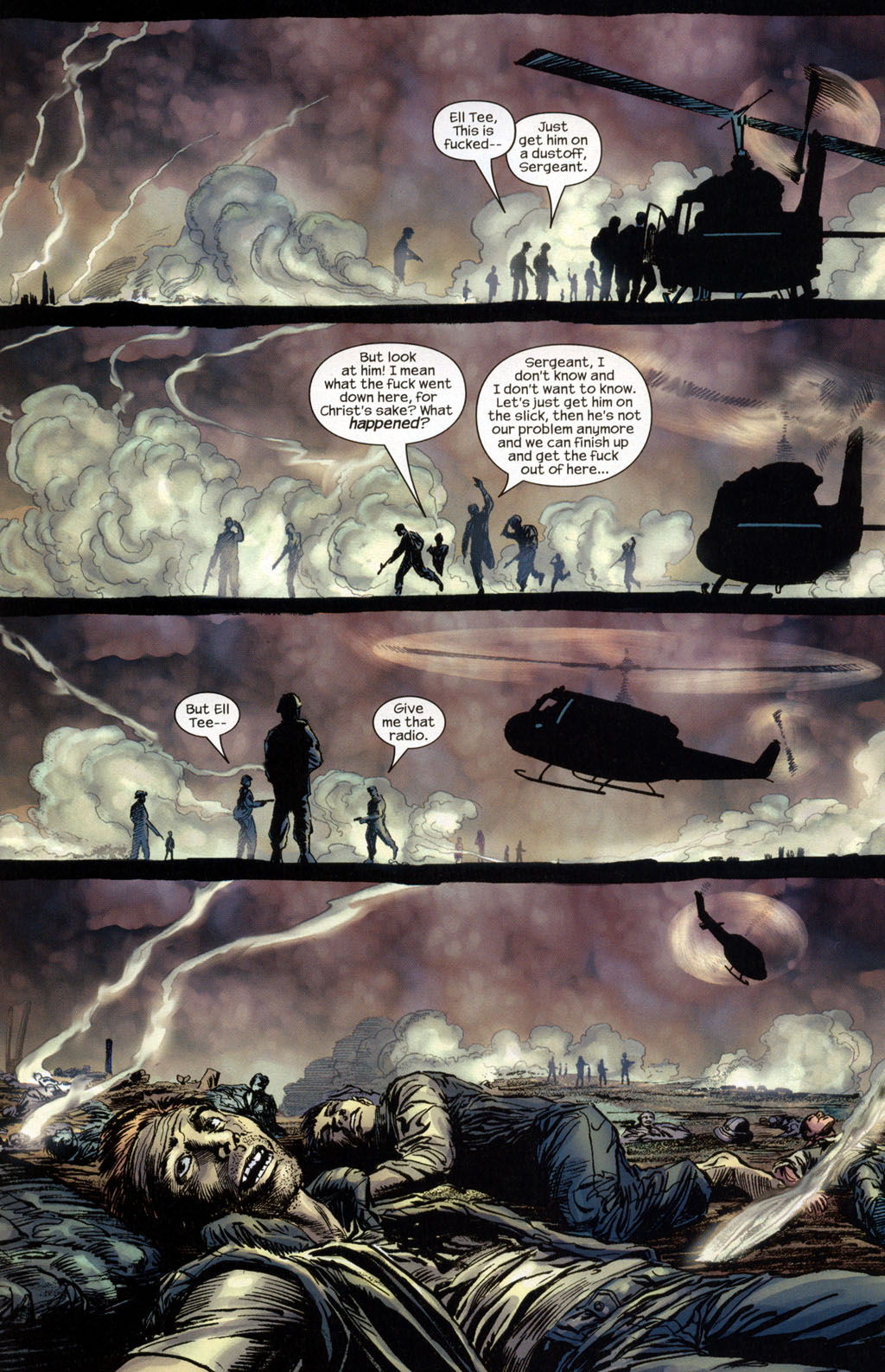 Read online Born (2004) comic -  Issue #4 - 18