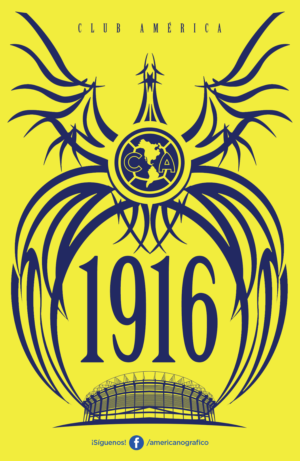 AMERICAnografico Club América 1916