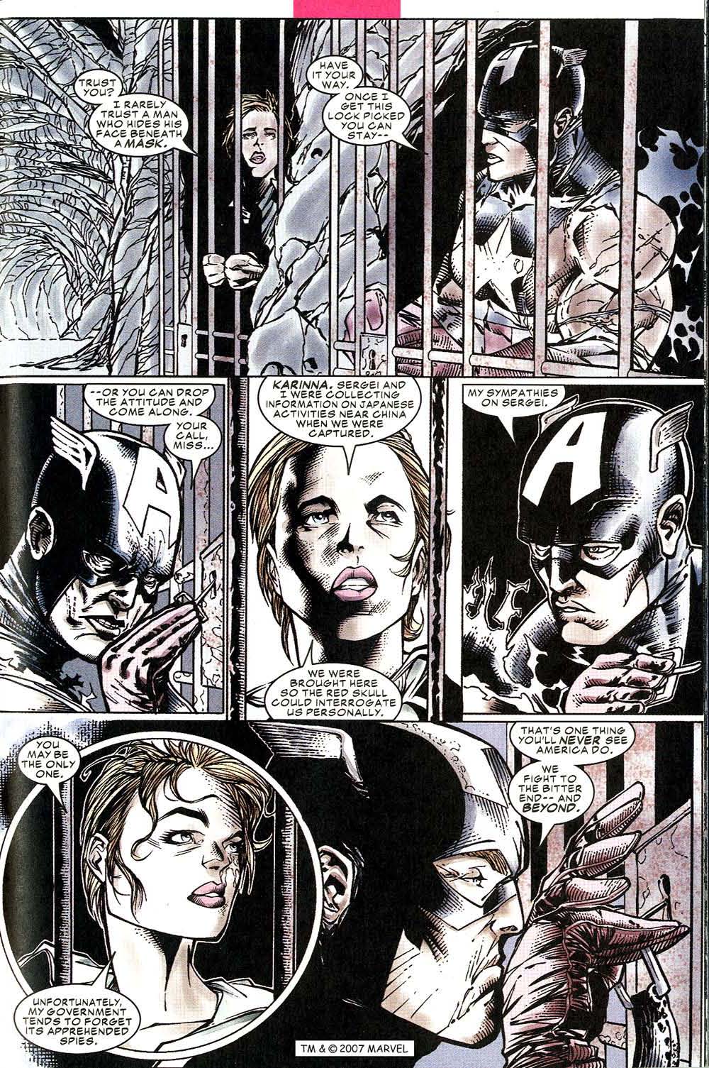 Read online Captain America (1998) comic -  Issue # Annual 2001 - 41