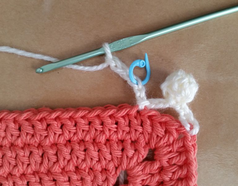 Tina's handicraft Crochet Edge / Double Clusters