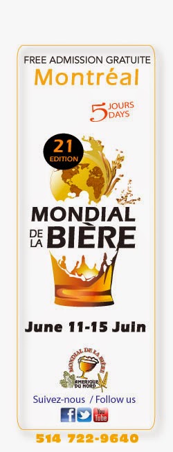 Montreal’s Mondial de la bière - Click on the image to visit the website
