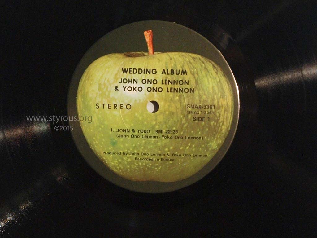 The Styrous® Viewfinder 20,000 Vinyl LPs 44 John Lennon & Yoko Ono