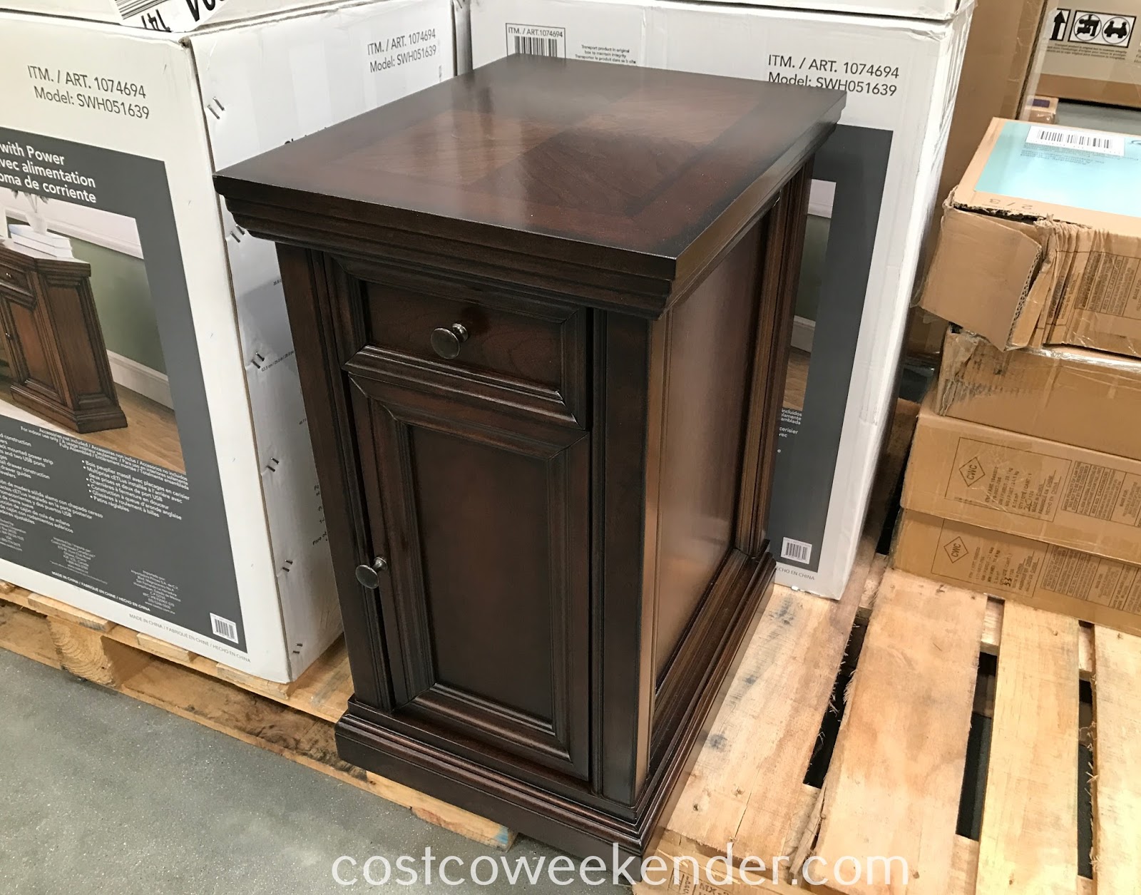 Costco Chair Side Table With Power