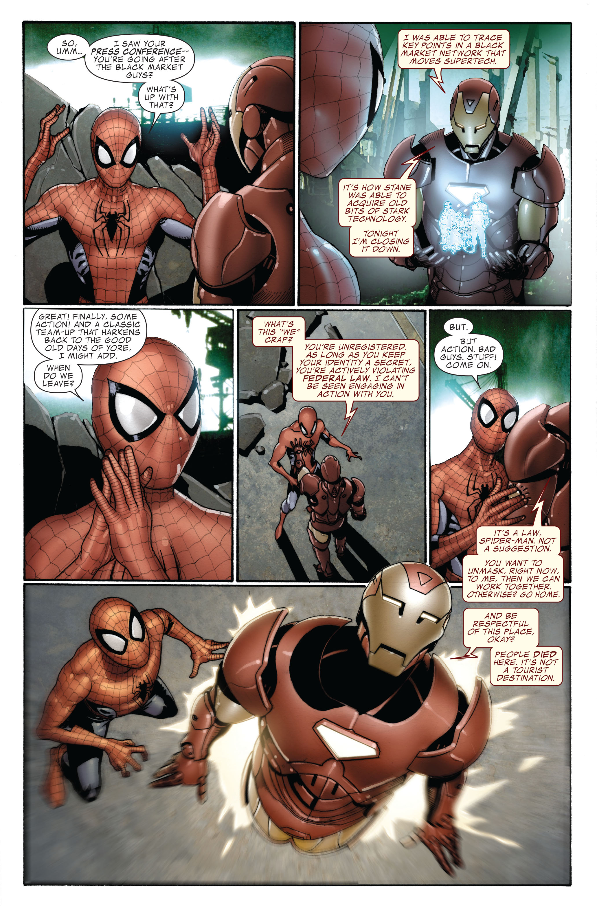 Read online Invincible Iron Man (2008) comic -  Issue #7 - 9