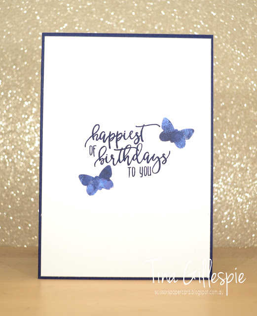 scissorspapercard, Stampin' Up!, Floating Frames Technique, Picture Perfect Birthday, Birthday Cheer, Butterfly Duo Punch, Garden Impressions DSP