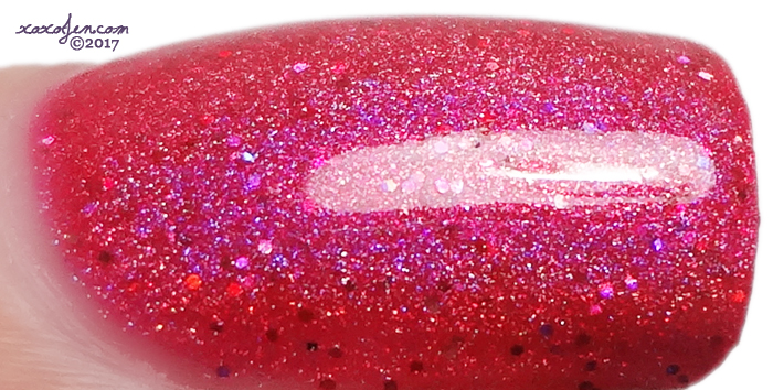 xoxoJen's swatch of Literary Lacquers Raspberry Cordial?