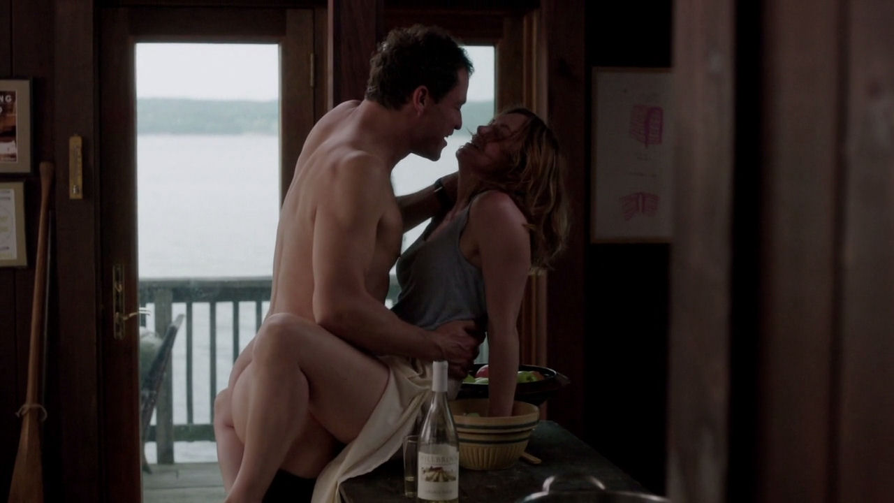 Series star Dominic West got rear nude scenes in the second and... 