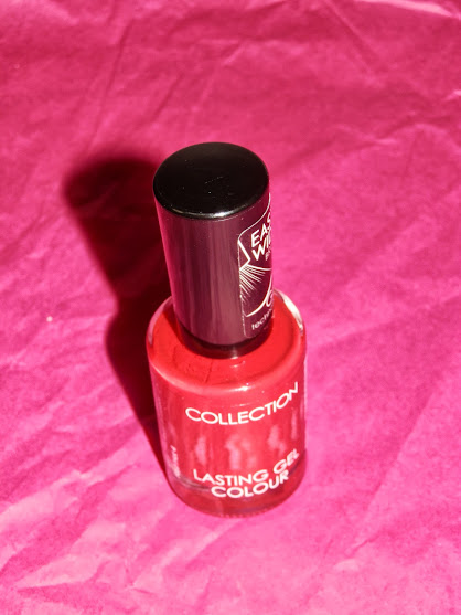 Collection Lasting Gel Colour Red Hot Nail Polish
