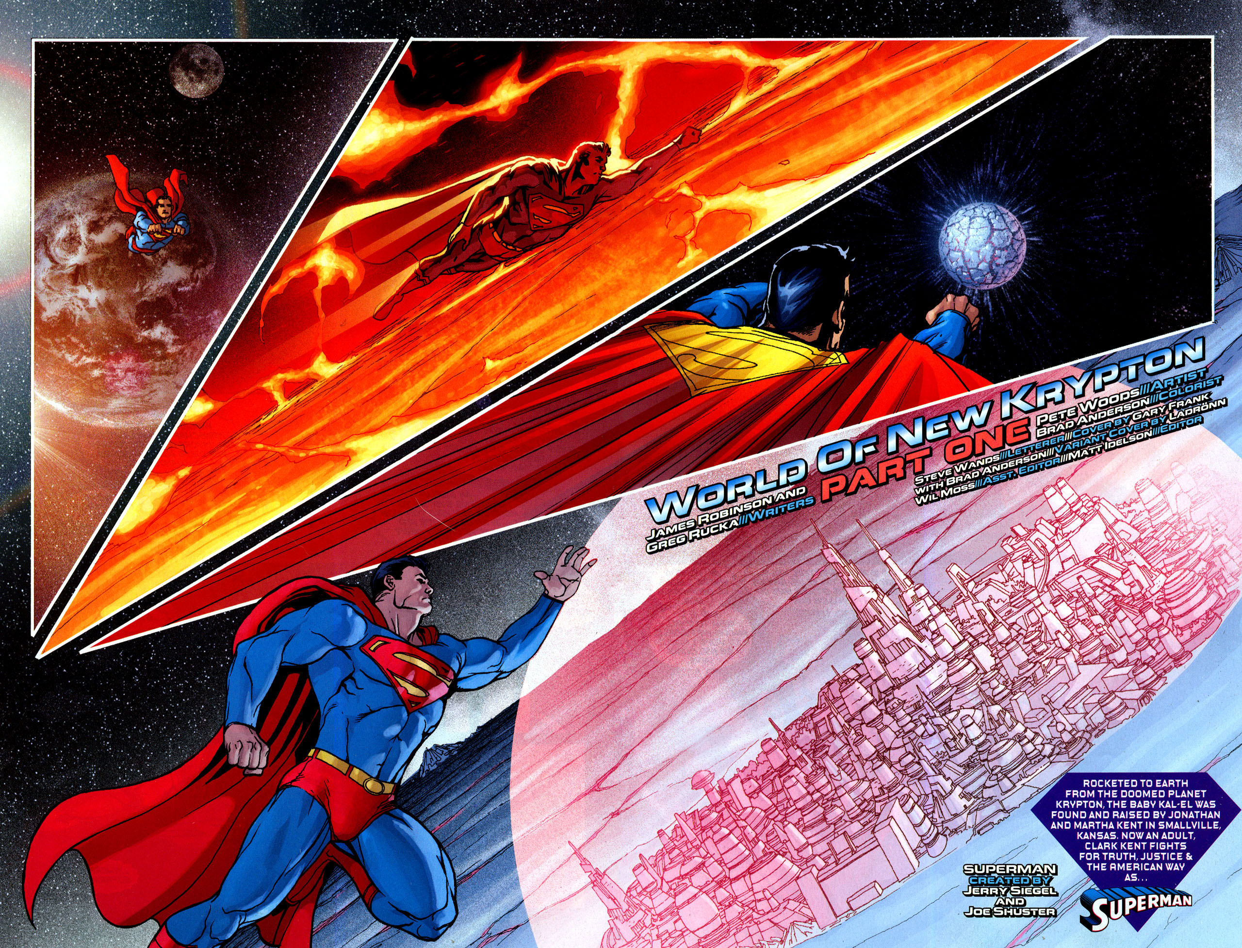 Read online Superman: World of New Krypton comic -  Issue #1 - 3
