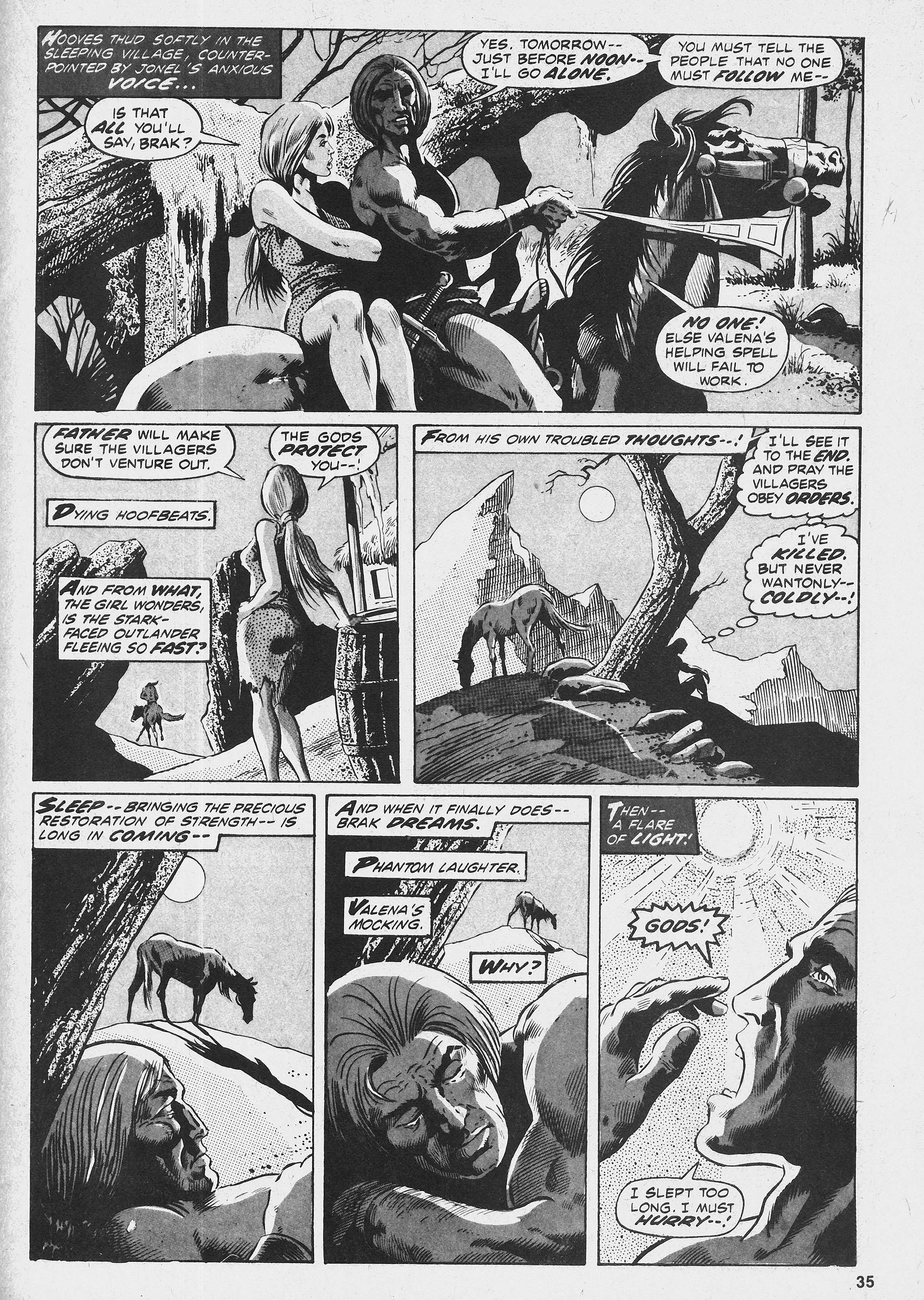 Read online Savage Tales comic -  Issue #5 - 35