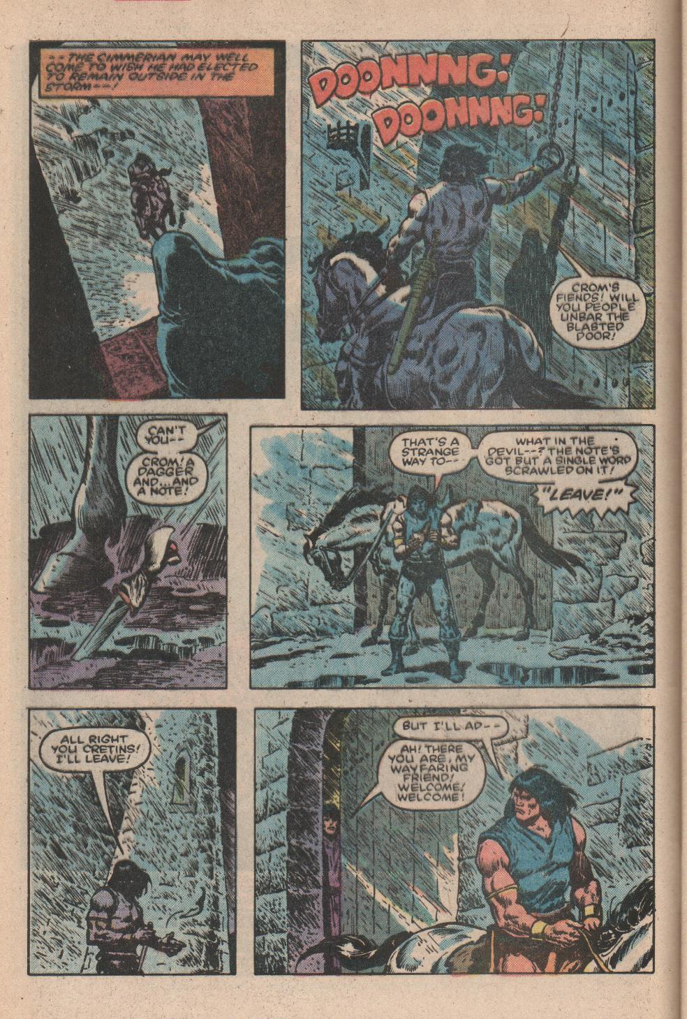 Read online Conan the Barbarian (1970) comic -  Issue #156 - 3
