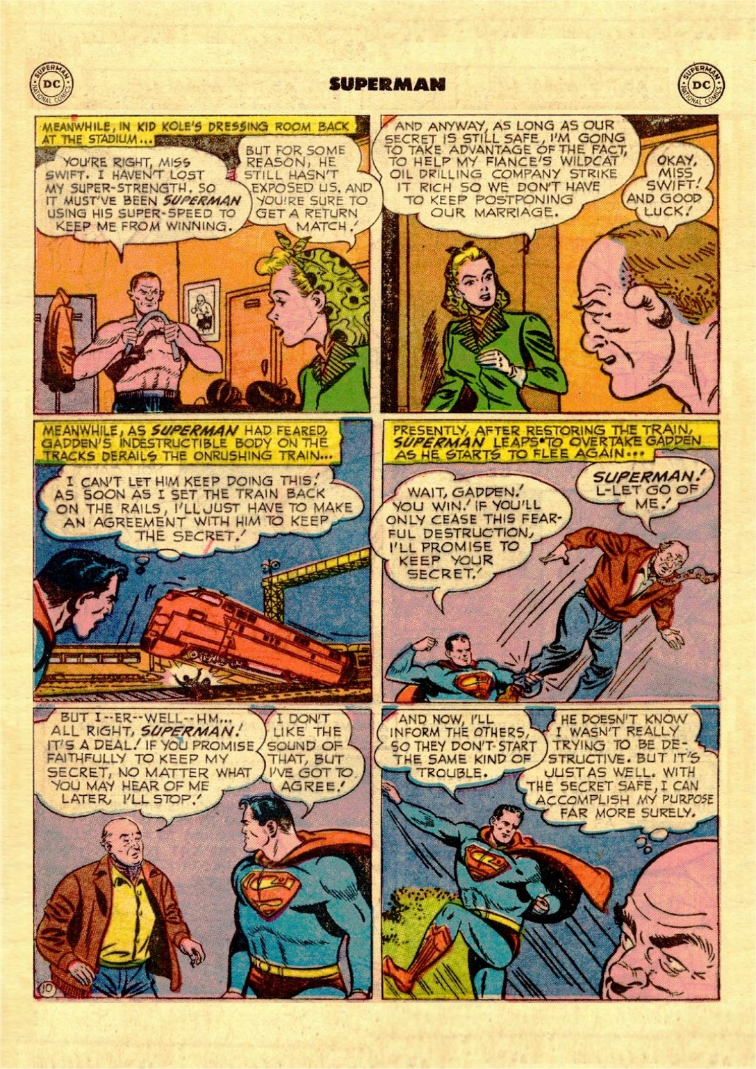 Read online Superman (1939) comic -  Issue #74 - 28