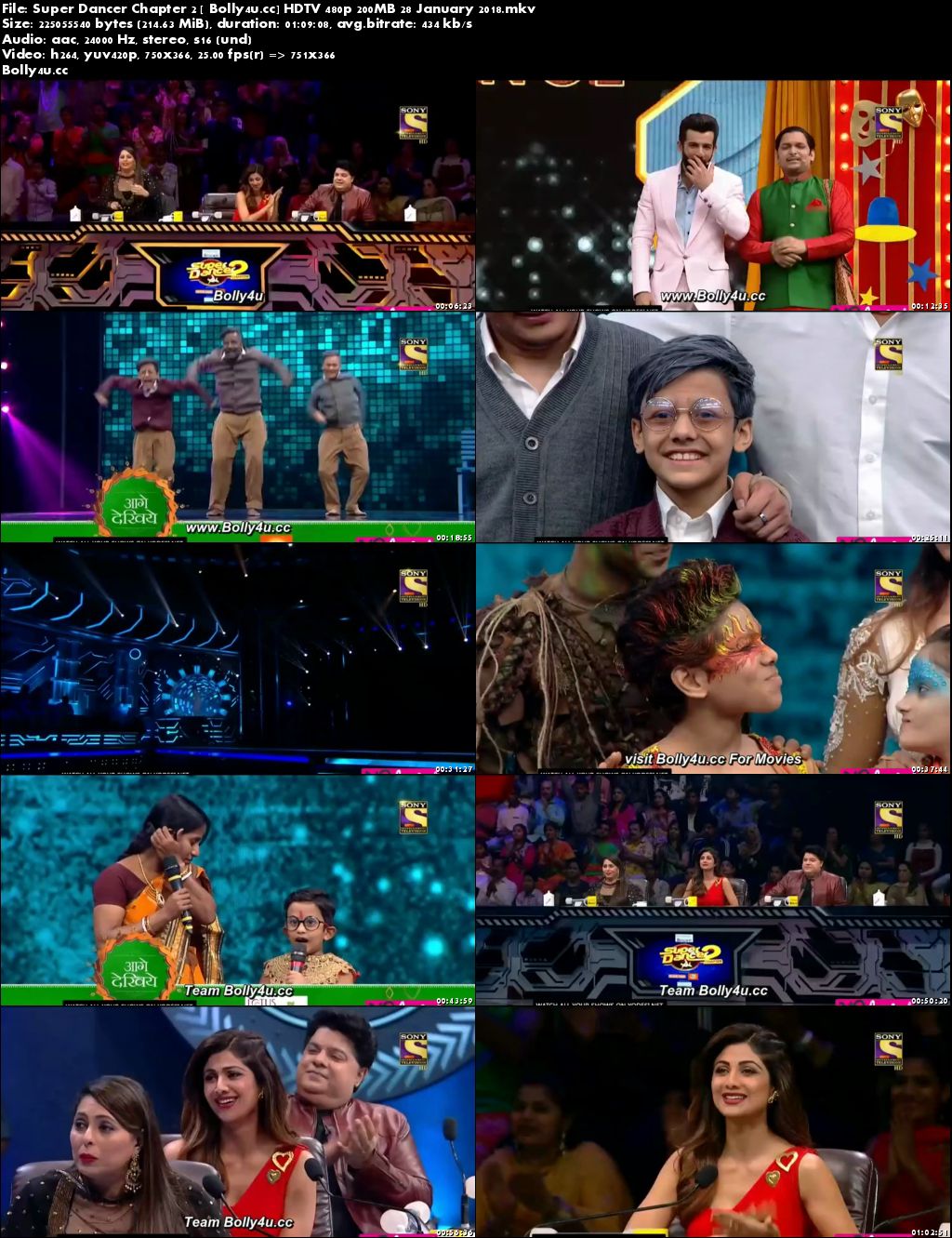 Super Dancer Chapter 2 HDTV 480p 200MB 28 January 2018 Download Super Dancer Chapter 2 HDTV 480p 200MB 28 January 2018 Download