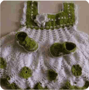 Vestido de bebé Vestido de bebé