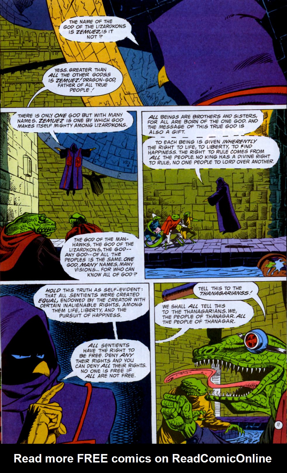Read online Hawkworld (1990) comic -  Issue #23 - 12
