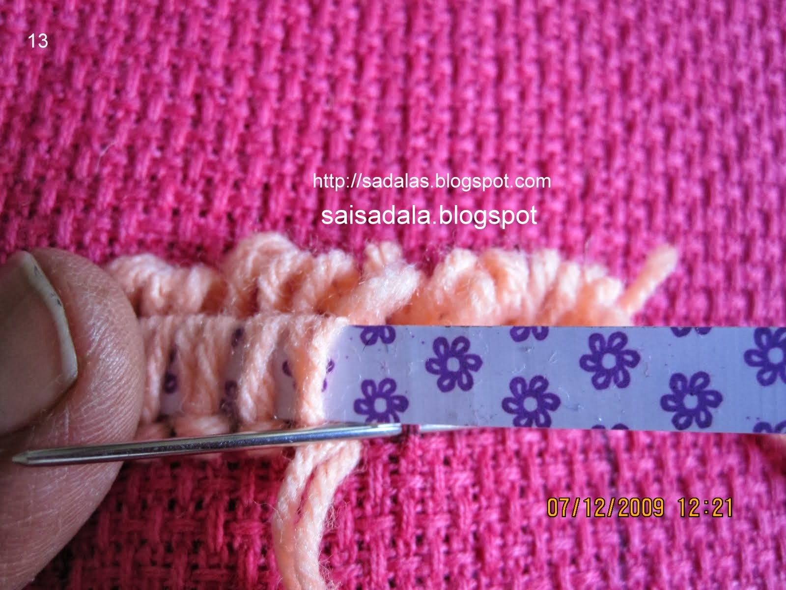 Sadala's Embroidery: Tutorial: Turkey Work